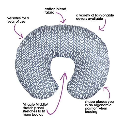 Boppy Original Nursing Support,FKA Boppy Nursing Pillow,Blue