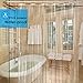 Carttiya Clear Shower Curtain Liner, PEVA Bath Curtain Mildew Resistant Anti-Bacterial Shower Clear Curtain Liner - Non Toxic, Eco-Friendly, No Chemical Odor, 72 x 72