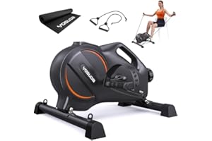 YOSUDA Under Desk Bike Pedal Exerciser - Magnetic Mini Exercise Bike, Desk Pedal Bike for Home/Office Workout