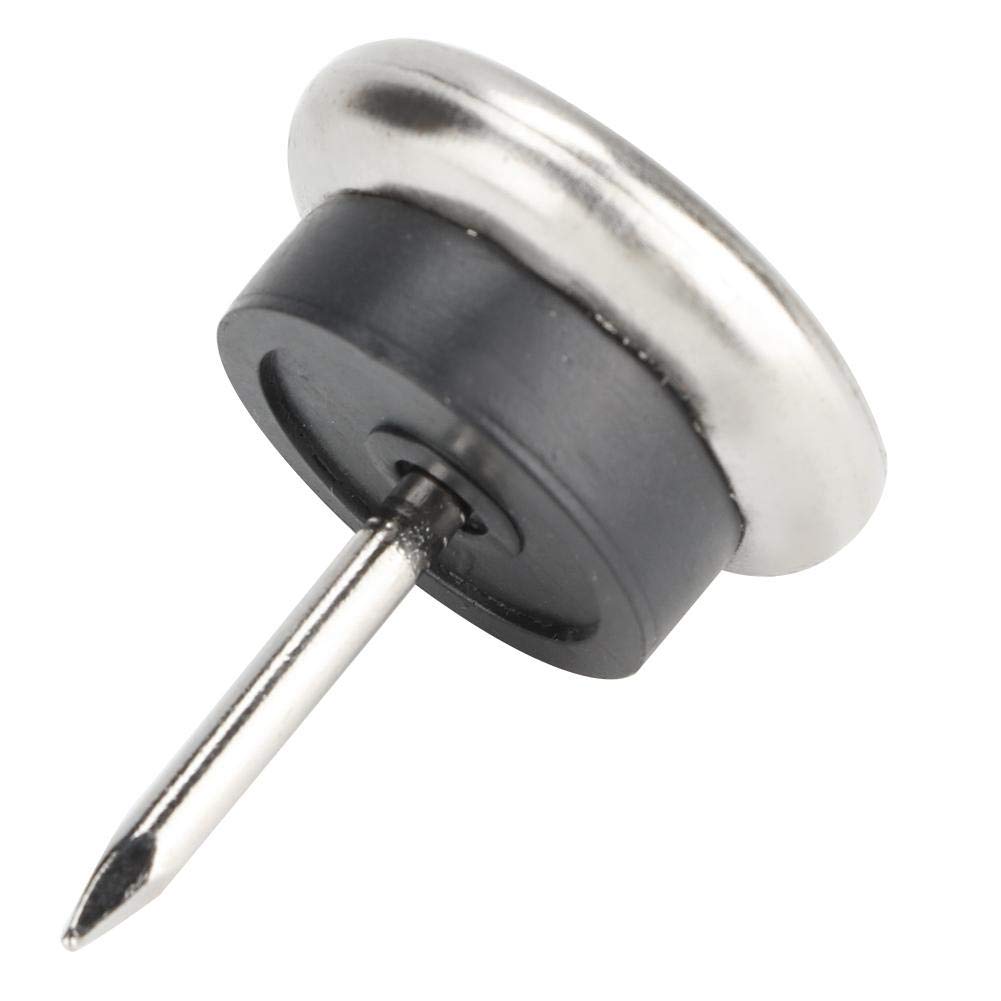 eecoo 50pcs Furniture Felt Pads, Round Heavy-Duty Nail Sliders, Felt Pad Slider Floor Pads, Furniture Glide for Furniture, Chairs, Tables, Legs and Sofa(22mm)