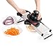 Mandoline Slicer - Vegetable, Potato, Tomato & Onion Cutter Mandolin - Best Kitchen Accessories for Fruits & Vegetables - Stay Safe with New Hand Holder - Easily Adjustable