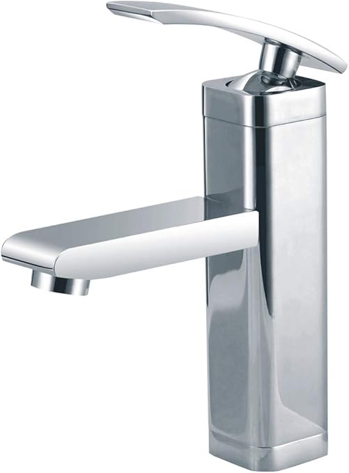 LED Design Waschtisch Waschbecken Einhebel Bad Armatur Chrom Sanlingo