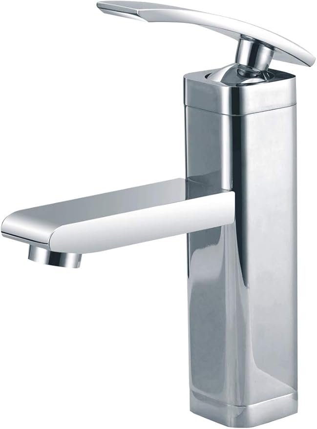 LED Design Waschtisch Waschbecken Einhebel Bad Armatur Chrom Sanlingo