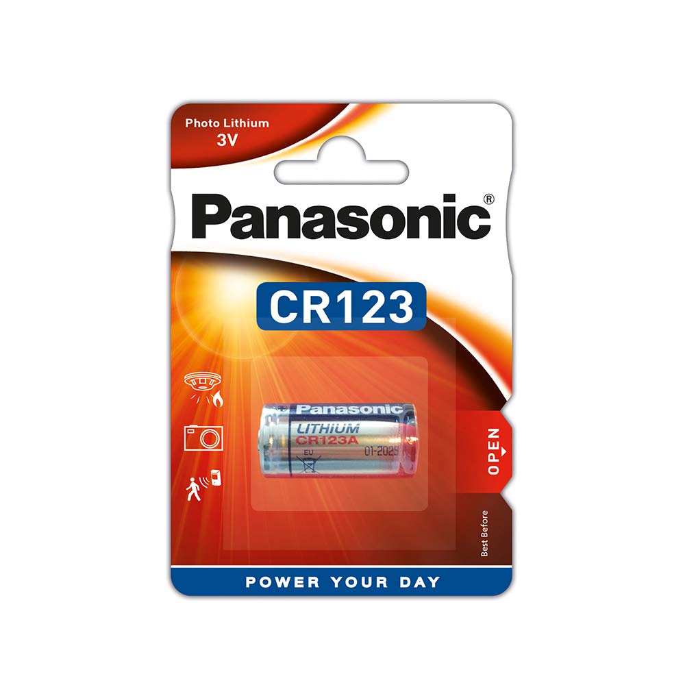 Panasonic CR123AL Photo Lithium Battery — image 1