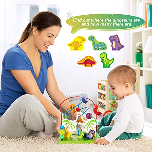 Travel Toys For Toddlers 1-3 Montessori Activity Cube For Year
