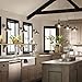 Axiland Antique Gooseneck Wall Sconce Oil Rubbed Bronze Barn Wall Lamp 2 Pack