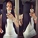 EAYON HAIR T Part Lace Front Wigs Human Hair Pre Plucked 9A Brizilian Straight Human Hair Wigs for Black Women Lace Front Wig 13x5 T Part Wig Human Hair Straight Wigs Glueless Wigs Human Hair 18