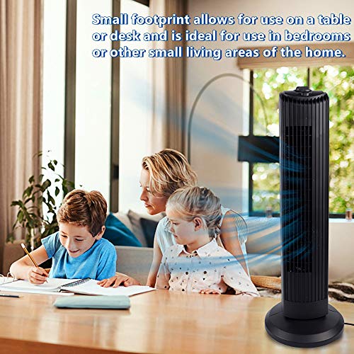 yosager Tower Fan, 28 Inch 60° Oscillating Cooling Fan Powerful Floor