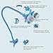 Baby Bottle Holder Multifunctional 360º Rotating Twin Baby Bottle Holder Blue