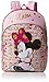 Disney Girls' Minnie Mouse Glam Backpack, Pink