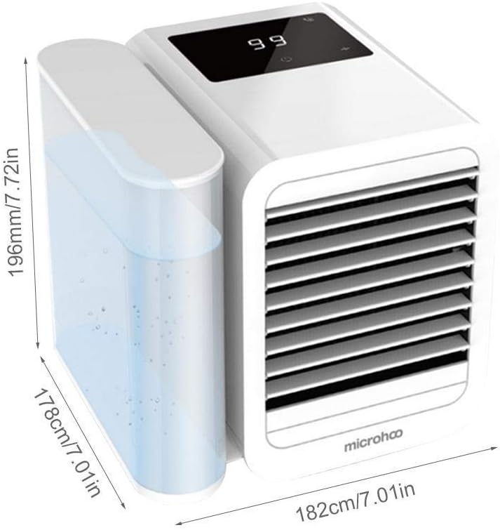 LHZHG Aire Acondicionado Portátil Enfriador, 3-en-1 Mini Enfriador ...