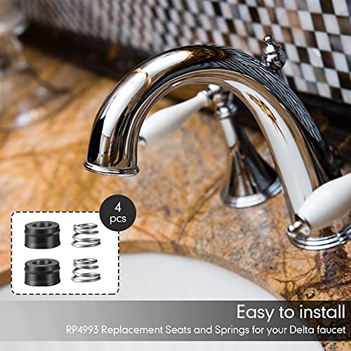 RP4993 Replacement Seats and Springs Delta Faucet Repair Kit RP4993 Seats and Springs for Faucet