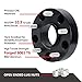 dynofit 5x5.5 Wheel Spacers for Ram 1500 2012-2018, 5x139.7 Hub Centric Spacer (Set of 4), 1.5
