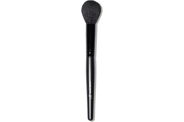 e.l.f. Blush Brush, Soft & Absorbent Makeup Brush For Pressed Or Loose Blush & Bronzer, Made With Synthetic Bristles
