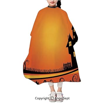 Amazon Com Unisex Kids Haircut Salon Cape Apron Framework With