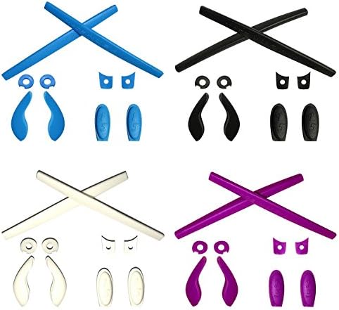 HKUCO Replacement Silicone Leg Set For Oakley Juliet Ear socks Rubber Kit