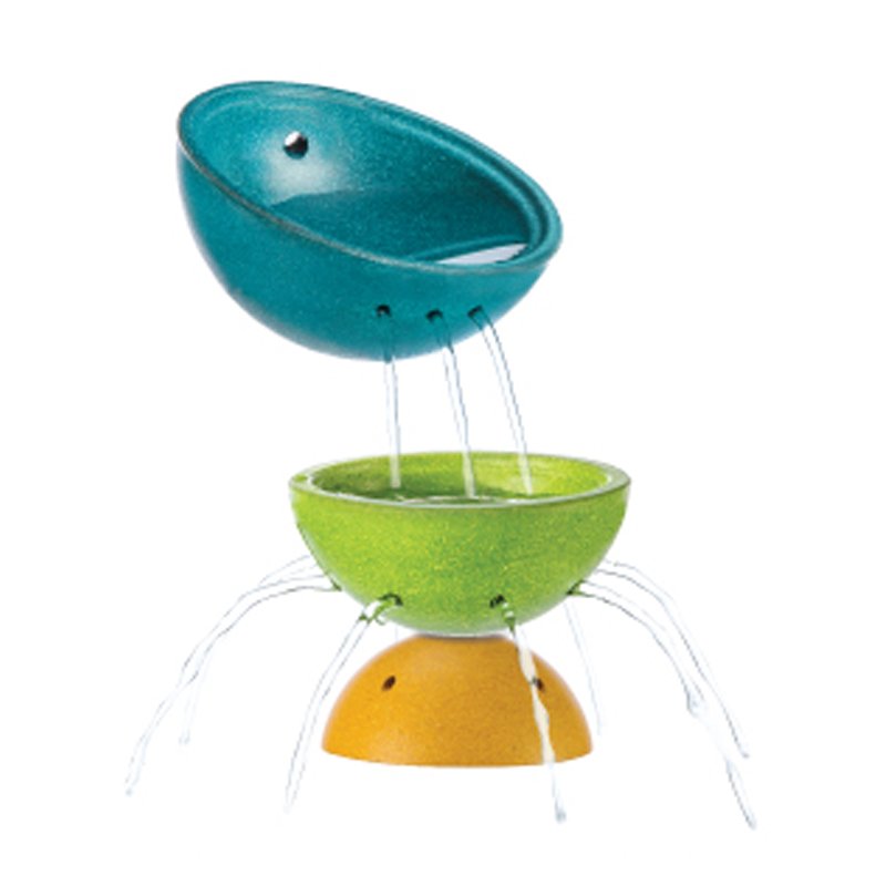 plan toys fountain bowl set