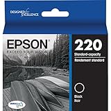 Genuine OEM Epson 220 Black Ink Cartridge