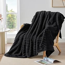 BEDELITE Fleece Throw Blanket for Couch - 300GSM