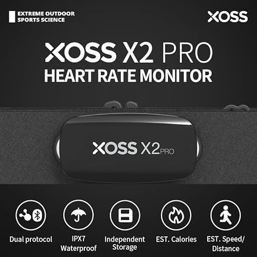 Xoss X2 Chest Strap Coospo Heart Rate Monitor Strap Powr Labs