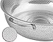 Utopia Kitchen Stainless Steel Colander - Micro-Perforated Strainer - Strain Pasta, Noodles, Orzo, Vegetables, Fruits and More