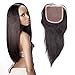 ISEE Hair Lace Front Wigs Human Hair Straight Transparent Lace Frontal Wigs for Black Women Human Hair 180% Density Pre Plucked with Baby Hair Full and Thick (20