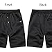 BROKIG Men's Stretch Gym Shorts,Workout Running Active Sweat Shorts with Pockets
