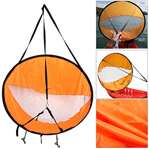 Ywillink Kayak Boat Wind Sail Canoe Sup Paddle Board Sail with Clear Window Fishing Rowing Boat Inflatable Outboard Drifting