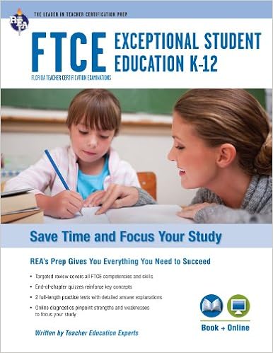 Amazon Com Ftce Exceptional Student Education K 12 Book Online