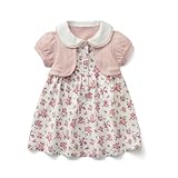 StylesILove Pink Floral Short Sleeve Toddler Girl Dress