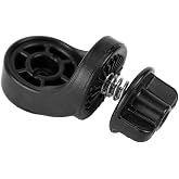 YakAttack LockNLoad 90 Degree Adapter for Kayak Accessory Mounts | 90 Degree Repositioning | Adds Side-to-Side Adjustment | Rod Holders Fish Finders &amp; Cameras | LockNLoad Compatible