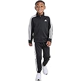 adidas Youth Kids' 2 Piece Tracksuit Outfit Set, Jacket and Jogger