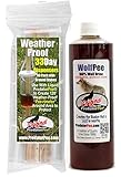 Predator Pee â€“ 100% Pure Wolf Urine â€“ 12oz Squeeze Bottle Combo with 33 Day Dispensers