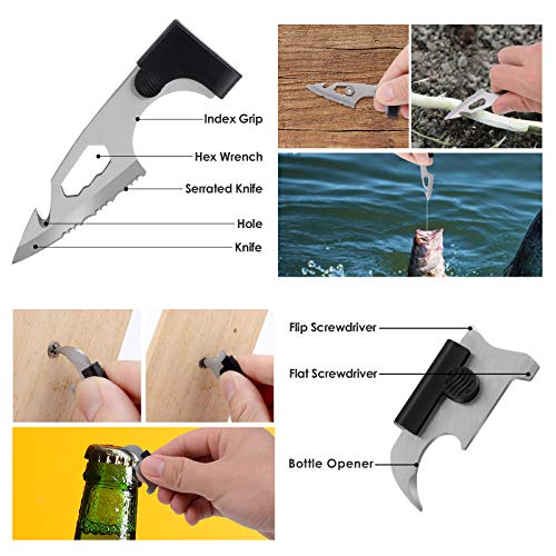 Credit Card MultitoolBest Gift Ideas Camping Accessories10 In1Survival Gear Kit Everyday Carry