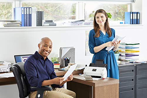 Brother Printer RADS2700W Certified Refurbished RADS2700W- (ADS-2700w) Wireless Space-Saving High-Speed Color Duplex Desktop Document Scanner, White - Thumbnail 4