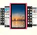 7 inch Tablet Google Android 8.1 Quad Core 1024×600 Dual Camera Wi-Fi Bluetooth 1GB/8GB Play Store Netflix Skype 3D Game Supported GMS Certified (Pink)thumb 2