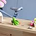COGEEK 3D Peep Frog Funny Car Stickers Rearview Mirror Computer Ornaments (A)