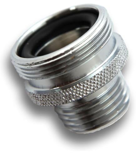 Lasco 1/2-Inch Brass Water Supply Flex Adapter - Lead-Free Pipe Connection For Ballcock Hookups