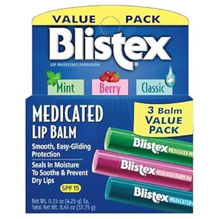 UPC 041388006635 product image for Blistex Medicated SPF 15 Lip Balm Pack (B06W53HQ5N) | upcitemdb.com