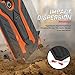 Zizo Static Cover for LG G5 [Military Grade] Case w/ [Built-in Kickstand] Shockproof Impact Dispersion Technology-Black/Orange
