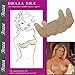 Braza - Self Adhesive Disposable Backless Strapless Bra - 5 Pair