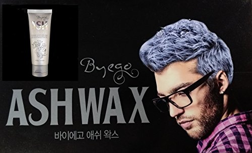 Hair Color Ash Wax 3.53oz - Temporary Silver Gray Color - Easy Coloring Hair Grey with No Damage