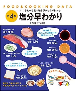 本の塩分早わかり (FOOD&COOKING DATA) (日本語) 単行本 – 2019/3/5の表紙