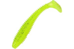 CWSDXM Paddle Tail Swimbaits, 2.5 inch/3inch Soft Lures Fishing Trout Crappie Bass for Freshwater and Saltwater 75PCS/60PCS