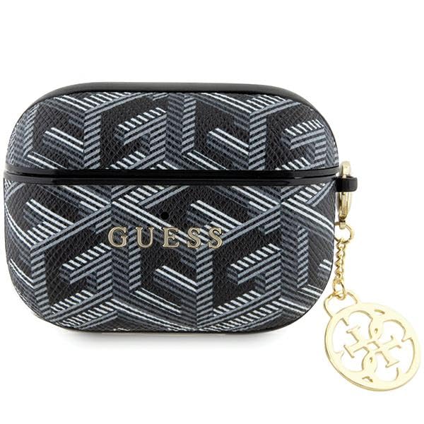 Guess GUAPPGCE4CK Case for AirPods Pro Cover Black GCube Charm