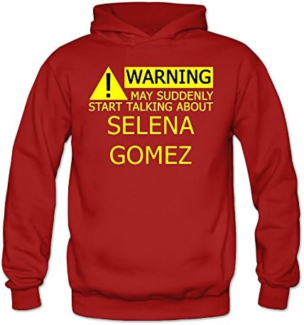 Custom Selena Gomez Women's Blank Hooded Sweatshirt Fall/Winter