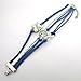 BTG Meily(TM) Handmade Charms Tree Elephant Knit Leather Rope Chain Bracelet