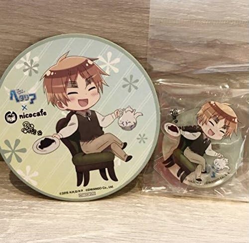 Amazon ニコカフェ ヘタリア イギリス 英 コースター アクリルスタンド ニコニコカフェ アニメ 萌えグッズ 通販