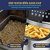 Air-Fryer-Elegant-Life-XXL-Electric-Hot-Air-Fryer-Oven-with-8-Presets-LED-Touch-Panel-5L-Non-Stick-Air-Frying-Basket-1-60-Mins-Timer-80-200-Temperature-Control-1700W-Black Air Fryer, Elegant Life XXL Electric Hot Air Fryer Oven with 8 Presets LED Touch Panel & 5L Non-Stick Air Frying Basket, 1-60 Mins Timer & 80-200℃ Temperature Control, 1700W, Black