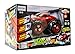Click n' Play Land & Water Amphibious RC Remote Control Car, 200 Ft Range, Working LED Headlights - Red